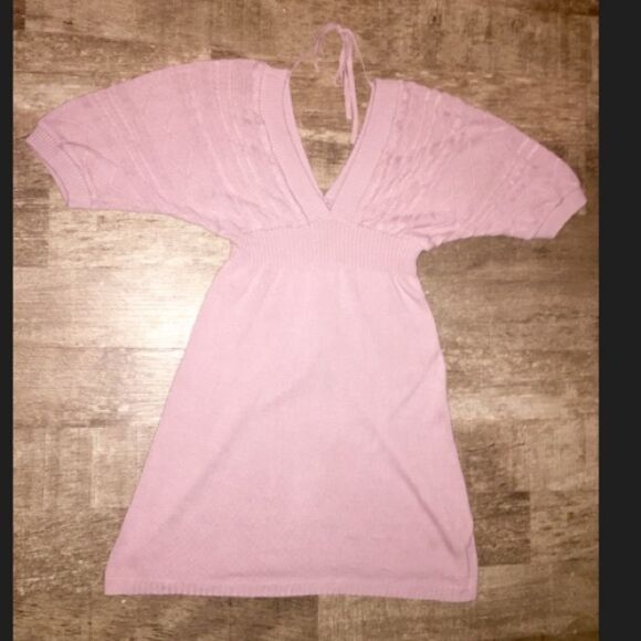 Forever 21 Pink Sweater Dress Size Small - Picture 1 of 1